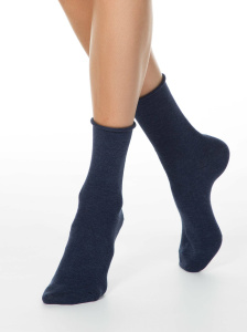 Женские носки CONTE Comfort (Темно-синий)