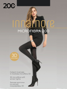 Колготки INNAMORE Microfibra 200 (Nero)