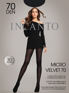 Колготки INCANTO Micro velvet 70 (Nero)
