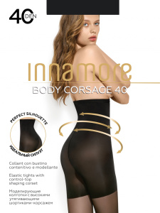 Колготки INNAMORE Body corsage 40 (Nero)