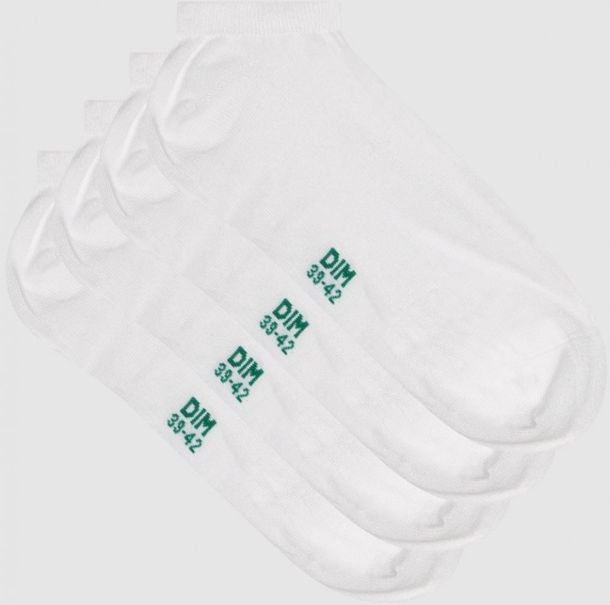 Набор мужских носков DIM Green Bio Ecosmart (2 пары) (Белый) фото 2