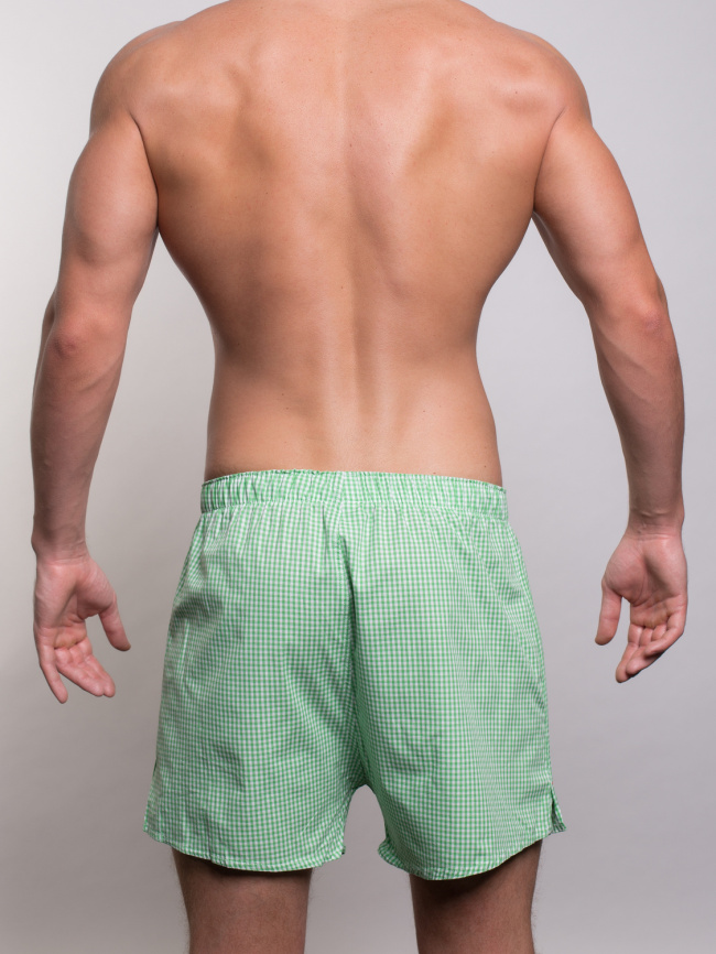 Мужские трусы-шорты SERGIO DALLINI (Зеленый) фото 3