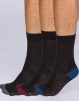 Набор мужских носков DIM Cotton Style (3 пары) (Черный) фото превью 1