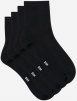 Набор женских носков DIM Skin Medium (2 пары) (Черный/Черный) фото превью 2