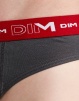 Набор мужских трусов-слипов DIM Cotton Stretch (3шт) (Серый/Красный/Черный) фото превью 4