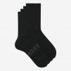 Набор женских носков DIM Modal (2 пары) (Черный) фото превью 2