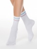 Женские носки CONTE Active (Белый-светло-розовый) фото превью 1