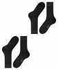 Носки мужские FALKE Happy (2 пары) (Черный) фото превью 4