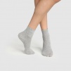Набор женских носков DIM Green (2 пары) (Серый вереск) фото превью 1