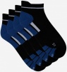 Набор мужских носков DIM X-Temp Sport (2 пары) (Черный/Синий) фото превью 2