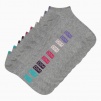 Набор женских носков DIM EcoDim (5 пар) (Серый) фото превью 2