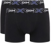 Набор мужских трусов-боксеров DIM X-Temp (2шт) (Черный/Черный) фото превью 1