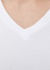 Набор мужских футболок DIM Green (2шт) (Белый/Белый) фото превью 4