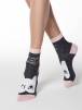 Женские носки CONTE Happy (Темно-серый) фото превью 1