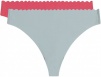 Набор женских трусов-стрингов DIM Body Touch (2шт) (Розовый/Глина) фото превью 1