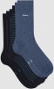 Набор мужских носков DIM Cotton Style (3 пары) (Синий/Джинсовый/Голубой) фото превью 2