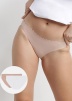 Набор женских трусов-слипов DIM Body Touch (2шт) (Телесный/Белый) фото превью 2