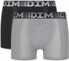 Набор мужских трусов-боксеров DIM 3D Flex Air (2шт) (Черный/Серый) фото превью 1