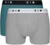 Набор мужских трусов-боксеров DIM Originals (2 шт) (Серый/Изумрудно-зеленый) фото превью 1