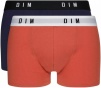 Набор мужских трусов-боксеров DIM Originals (2 шт) (Красный/Синий деним) фото превью 1
