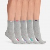Набор женских носков DIM EcoDim Style (5 пары) (Серый вереск) фото превью 1