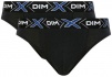 Набор мужских трусов-слипов DIM X-Temp (2шт) (Черный/Черный) фото превью 1