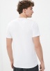 Набор мужских футболок DIM Green (2шт) (Белый/Белый) фото превью 3