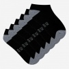 Набор мужских носков DIM EcoDIM (3 пары) (Черный) фото превью 2