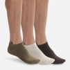 Набор мужских носков DIM Classic Cotton (3 пары) (Хаки/Коричневый/Бежевый) фото превью 1