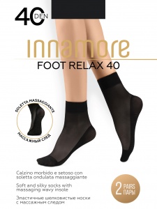 Женские носки INNAMORE Foot relax 40 (Nero)