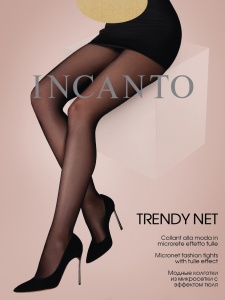 Колготки INCANTO Trendy net (Melon)