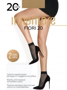 Женские носки INNAMORE Fiore 20 (Daino)