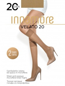 Женские гольфы INNAMORE Velato 20 (Daino)