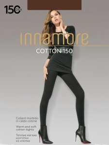 Колготки INNAMORE Cotton 150 (Marrone melange)