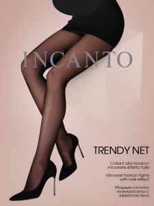 Колготки INCANTO Trendy net (Nero)
