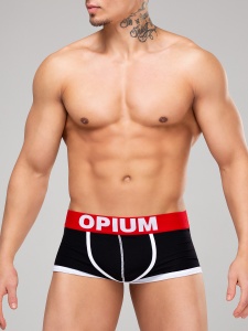 Мужские трусы-боксеры OPIUM R139 (Черный)