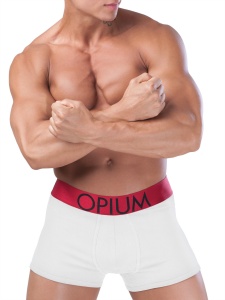 Мужские трусы-боксеры OPIUM R78 (Белый)
