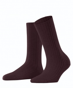Носки женские FALKE Cosy Wool Boot (Бордовый)