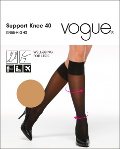 Женские гольфы VOGUE Support 40 knee highs (Venice)
