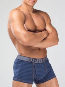 Мужские трусы-боксеры OPIUM R65 (Синий)