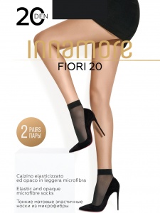 Женские носки INNAMORE Fiore 20 (Nero)