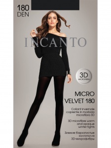 Колготки INCANTO Micro velvet 180 (Nero)