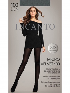 Колготки INCANTO Micro velvet 100 (Grafite)