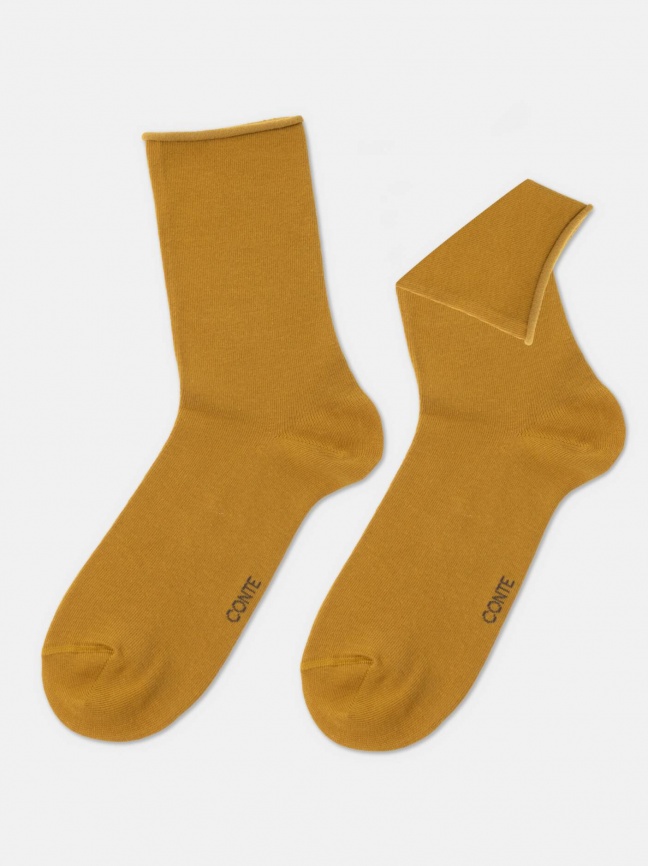 Женские носки CONTE Comfort (Оранжевый) фото 2