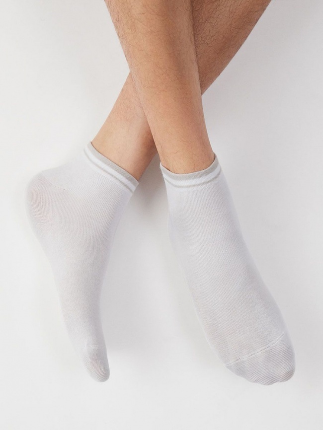 Мужские носки OMSA Active (Bianco) фото 1
