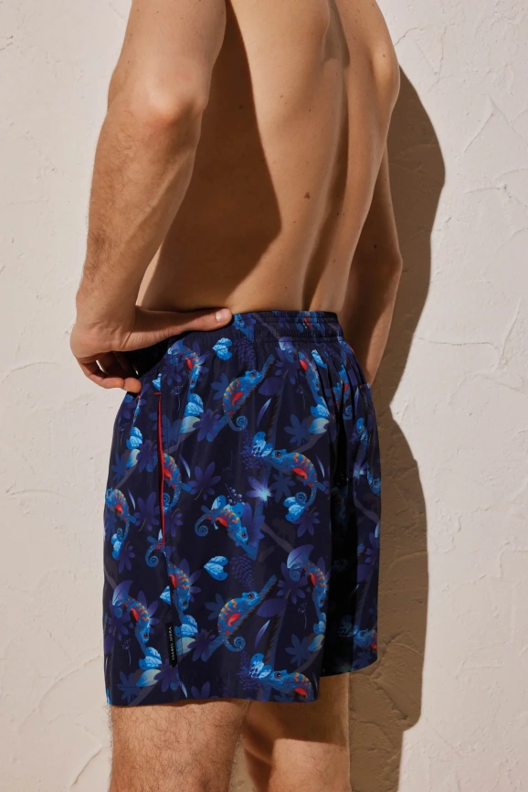 Мужские пляжные шорты YSABEL MORA Unico (Темно-синий) фото 3