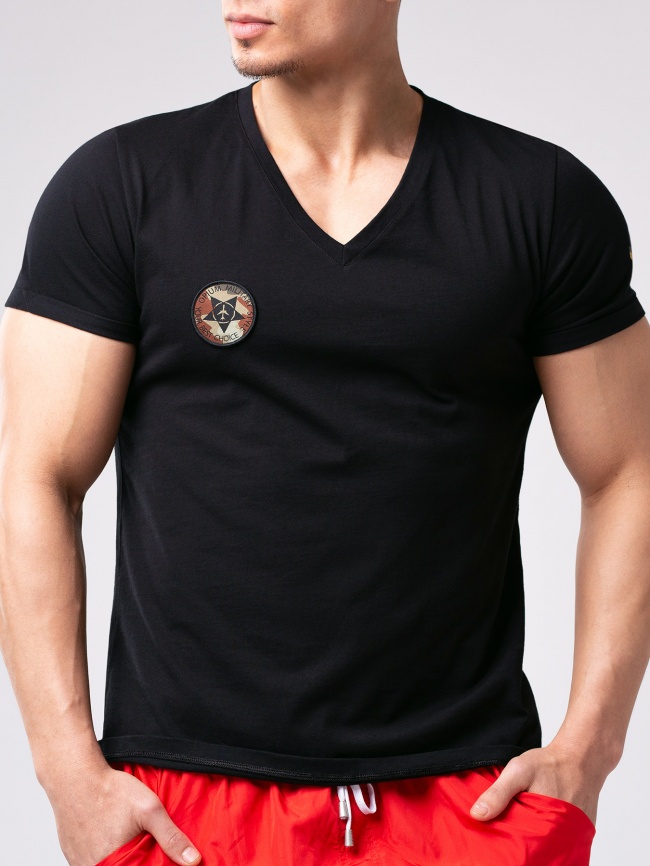 Мужская футболка OPIUM R140 (Черный) фото 1