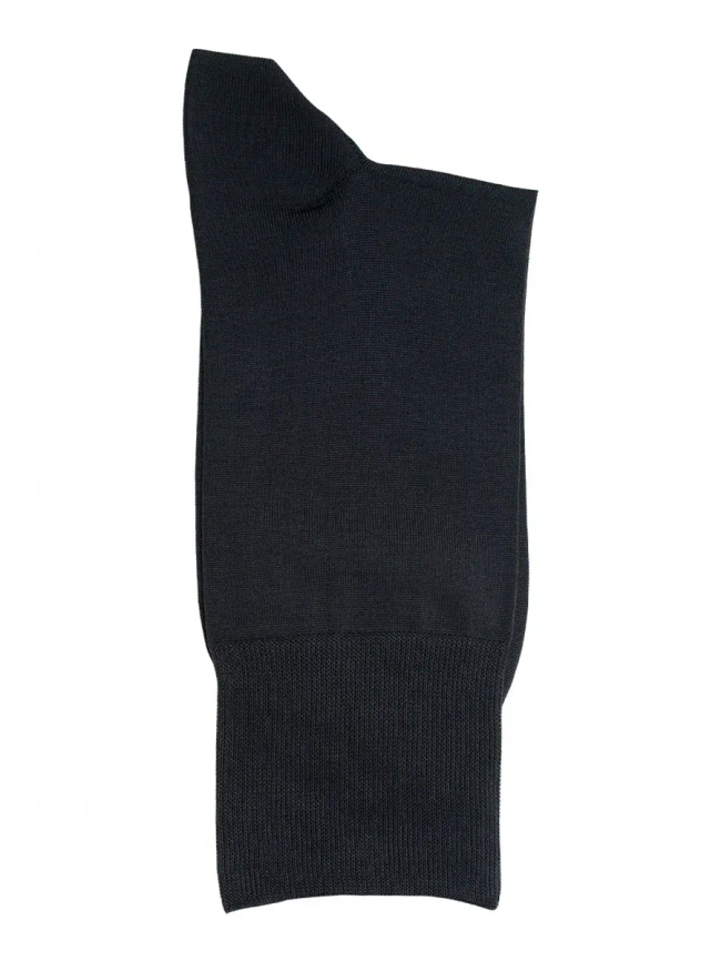 Мужские носки PHILIPPE MATIGNON Cotton Mercerized (Grigio Scuro) фото 2