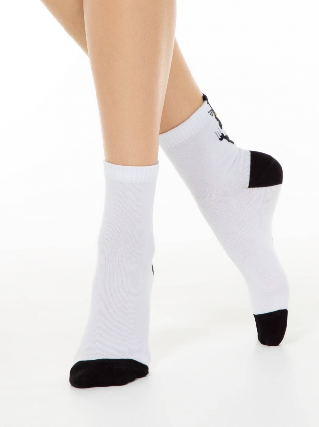 Женские носки CONTE Classic (Белый) фото 1