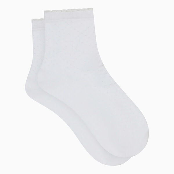Женские носки DIM Madame (Белый) фото 2